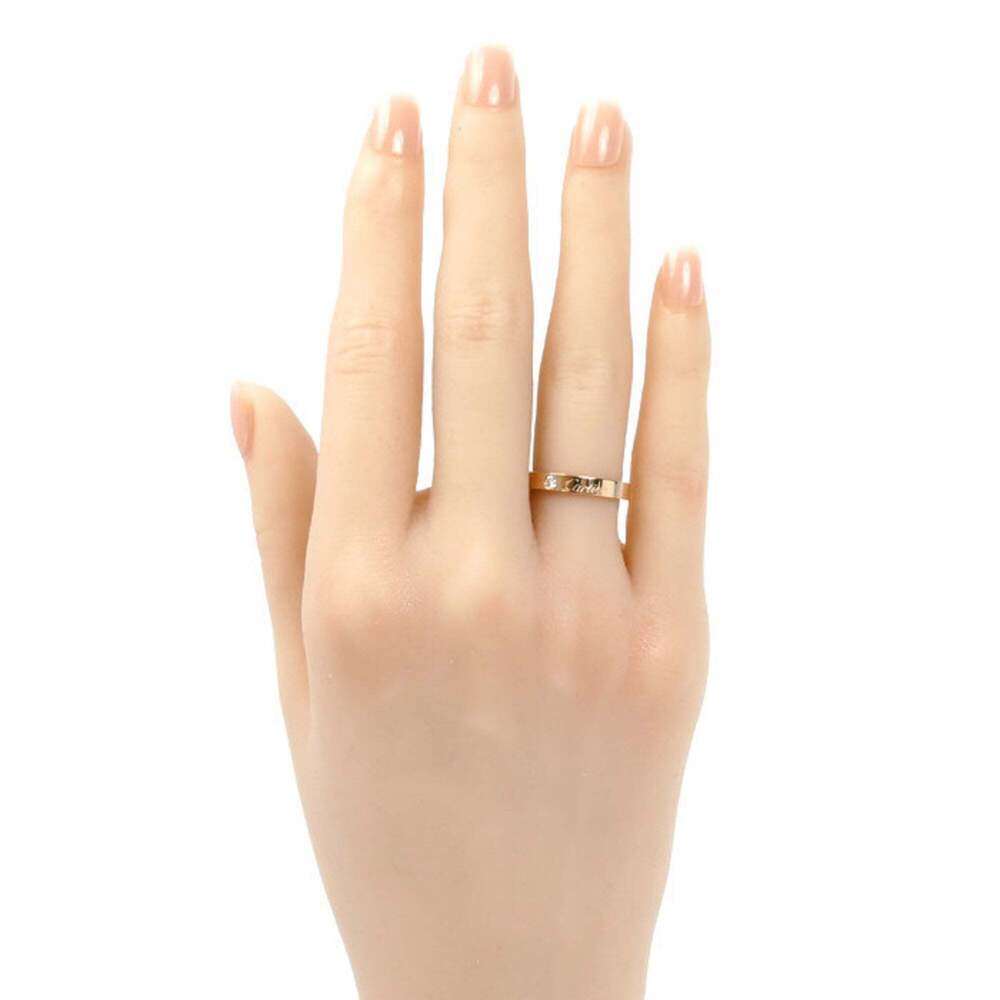 CARTIER 18k Gold Diamond Ring - Picture 7 of 7